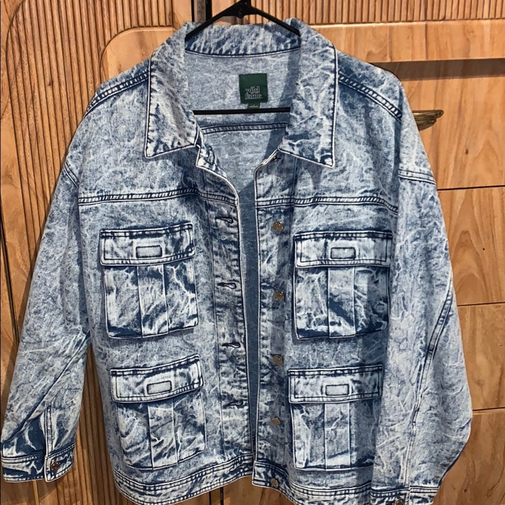 ✨Target (Wild Fable) Acid Wash Jean Jacket
